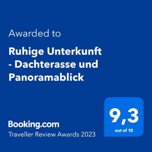 Ruhige Unterkunft - Dachterasse Und Panoramablick Warstein Kültér fotó